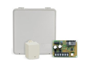 An older wall-mounted alarm keypad
